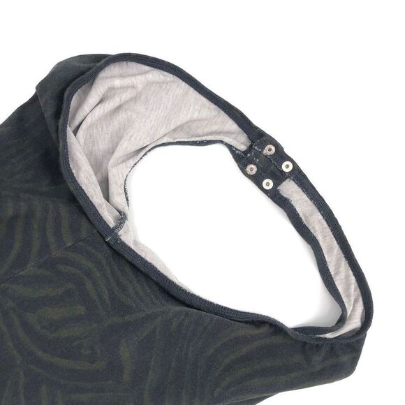 retrofete Zebra Print Tee in Black L - Picture 10 of 11
